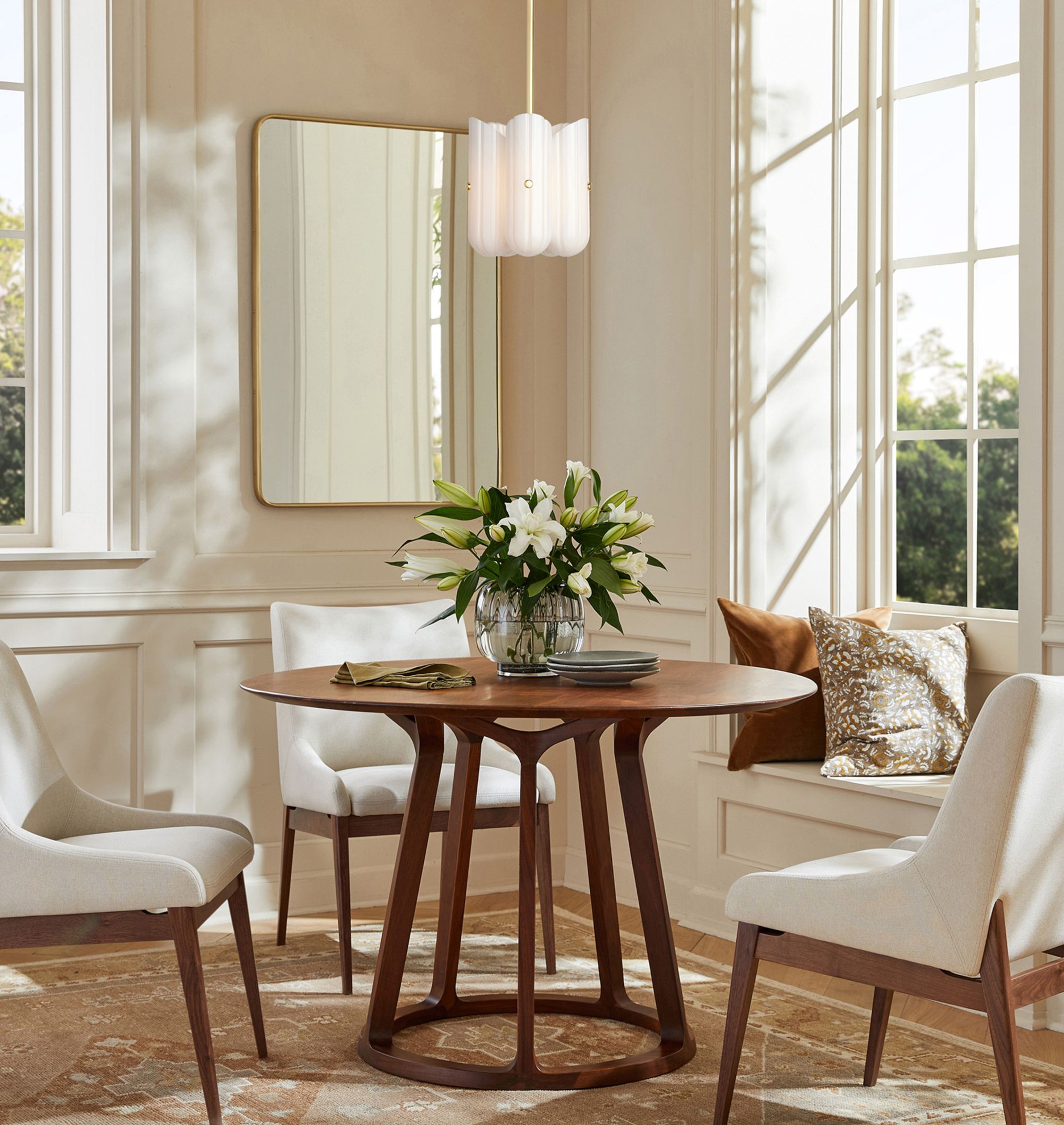 Lorna LED Pendant 12" H 24" H