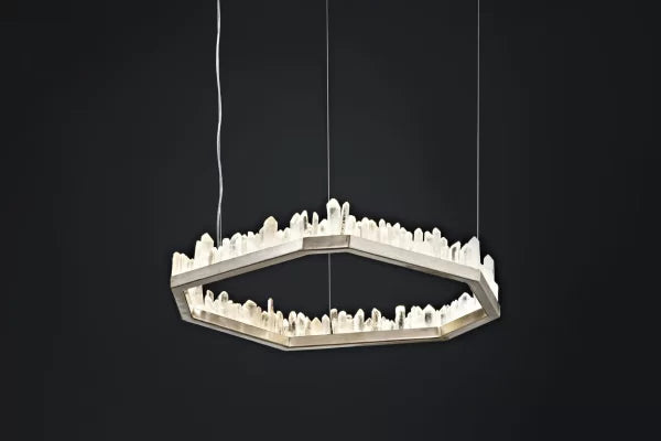 Luxury Quartz LED Chandelier San Francisco