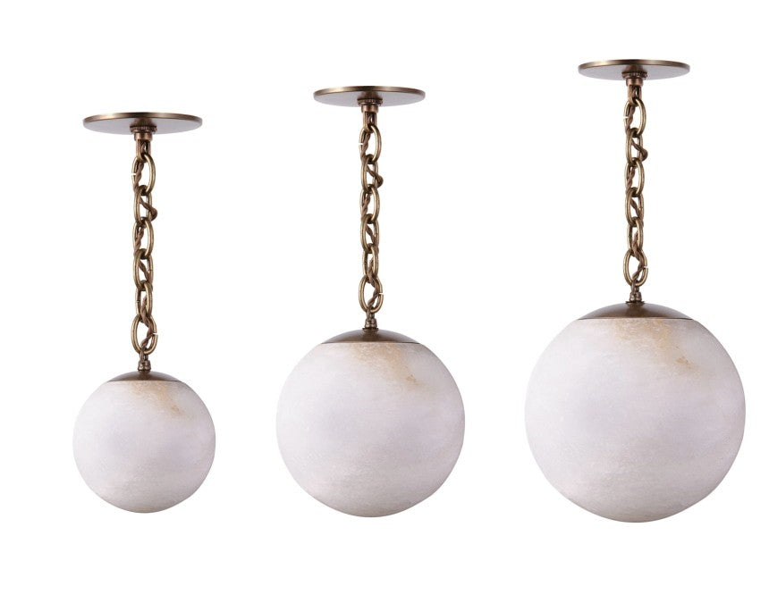 Alabaster Single Pendant