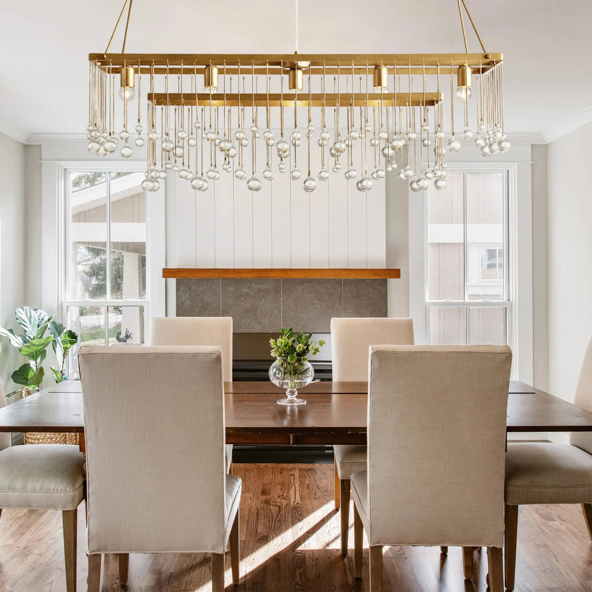 Everly Rectangular Chandelier 47''60''