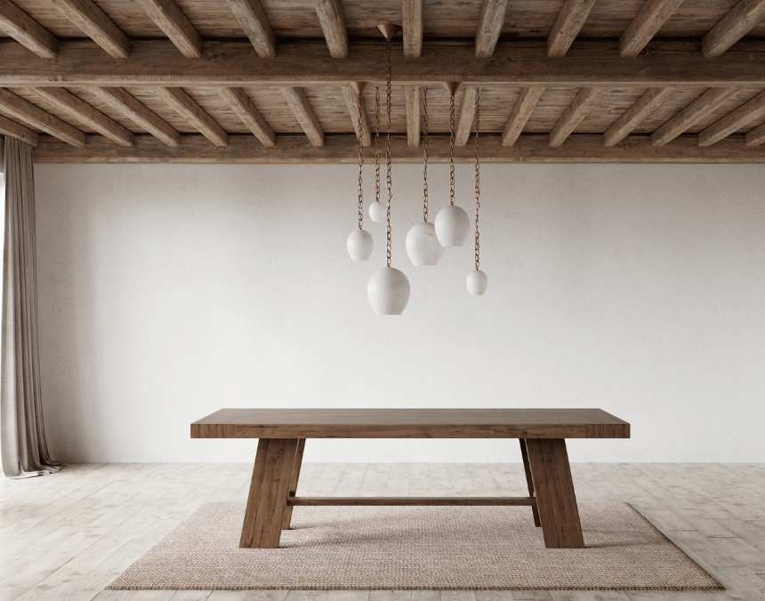 Alabaster Teardrop Pendant