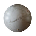 Vintage Round Alabaster Ceiling Lamps - Oasislives