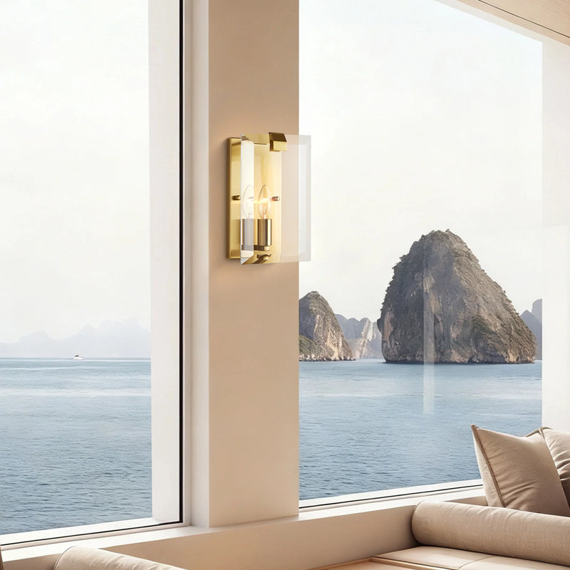 Salomon Square Wall Sconce 6"